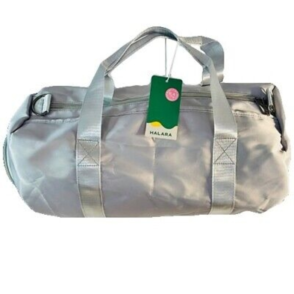 Halara Silver Duffel Bag